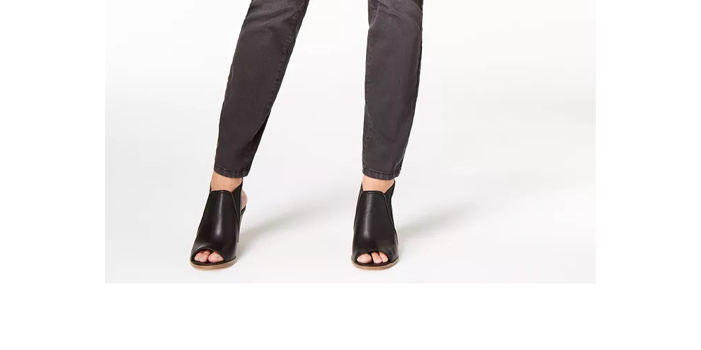 Calça jeans skinny feminina Style &amp; Co Curvy-Fit, preta, tamanho 2