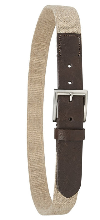 Club Room Men's Casual Stretch Belt  Beige Size Extra Large
