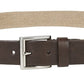 Cinto elástico casual masculino Club Room, tamanho médio, bege, grande