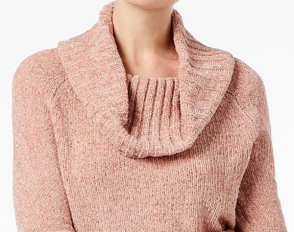Suéter feminino de chenille com gola alta da INC International Concepts, tamanho pequeno