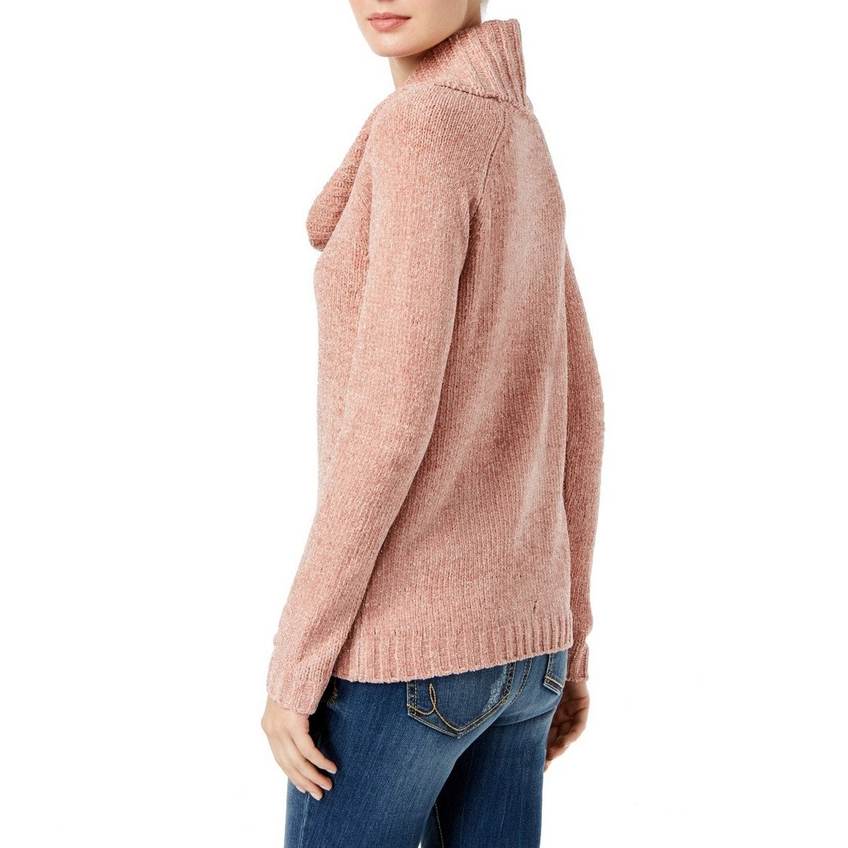 Suéter feminino de chenille com gola alta da INC International Concepts, tamanho pequeno