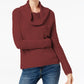 Suéter feminino de chenille com gola alta da INC International Concepts, tamanho extragrande