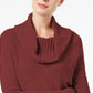 Suéter feminino de chenille com gola alta da INC International Concepts, tamanho extragrande