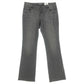 Calça jeans feminina estilo curvy-fit bootcut cinza tamanho 12 da Style &amp; Co