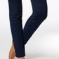 Calça jeans feminina Charter Club Petite Pull-On Slim Leg Azul Médio Tamanho 4