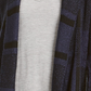 Cardigan feminino xadrez jacquard estilo &amp; co, azul escuro, tamanho extra pequeno