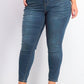 Jeans skinny Power Sculpt Plus Size feminino Style &amp; Co, azul escuro, tamanho 18W