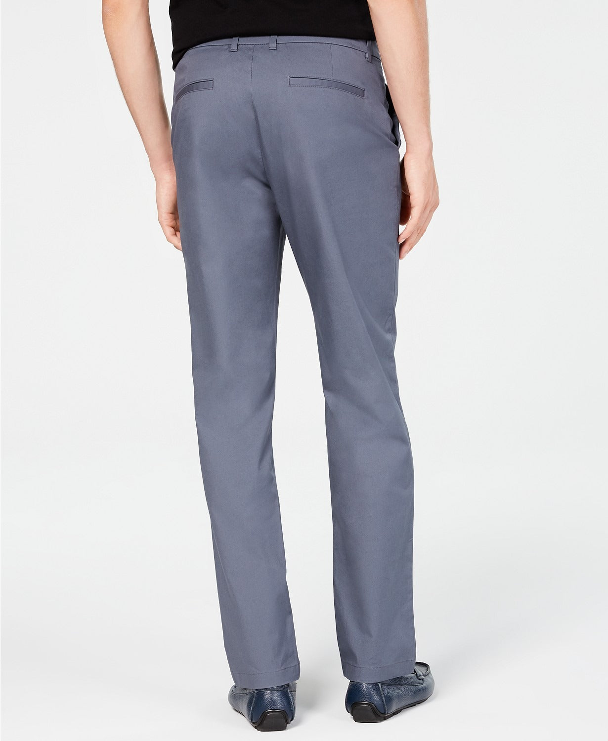 Calça Chino Alfa Tech Classic-Fit Masculina Alfani Azul Infinito Tamanho 32x32