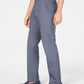 Calça Chino Alfa Tech Classic-Fit Masculina Alfani Azul Infinito Tamanho 32x32