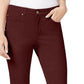 Calça jeans feminina Charter Club Petite Lexington reta, vermelha, tamanho 10 P
