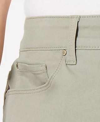 Calça feminina plus size Charter Club Twill Lexington verde tamanho 28W