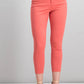 Calça jeans skinny feminina Charter Club Petite Bristol, laranja, tamanho 12