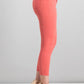 Calça jeans skinny feminina Charter Club Petite Bristol, laranja, tamanho 12