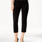Calça jeans feminina Charter Club Petite Tummy-Control Bristol Capri, preta, tamanho 6 P