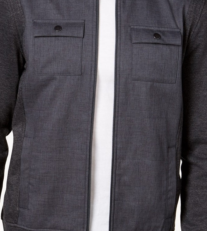 Jaqueta Alfani Reyes Mix-Media Masculina Preta Tamanho P