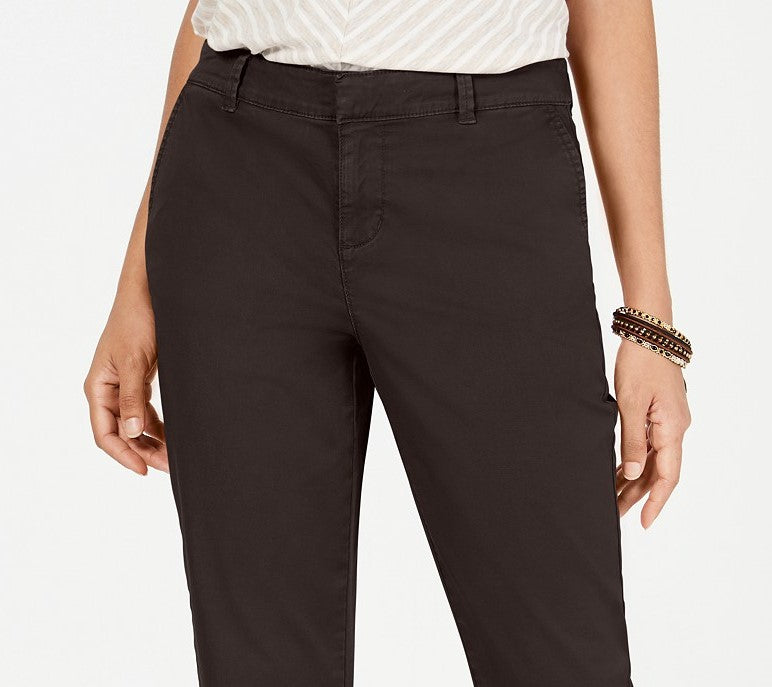 Calça Chino Feminina Style &amp; Co Bege Médio Tamanho 16