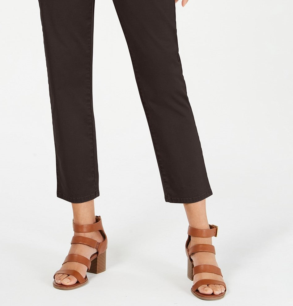 Calça Chino Feminina Style &amp; Co Bege Médio Tamanho 16