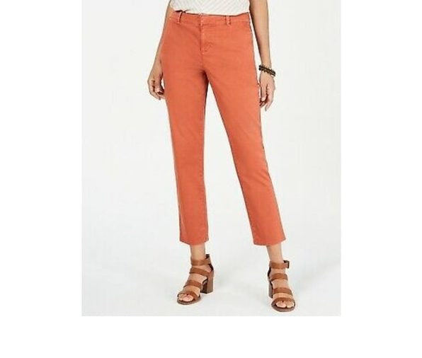 Calça Chino Feminina Style &amp; Co Pare Sienna Tamanho 12