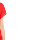 INC International Concepts Top feminino com amarração frontal vermelho escuro tamanho pequeno pequeno