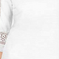 Top de crochê feminino Charter Club com detalhes, branco, tamanho extra grande