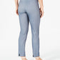 Calça skinny feminina Charter Club, azul, tamanho 18