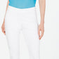 Calça skinny feminina Charter Club Petite Chelsea de sarja elástica, branca, tamanho 6
