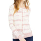 Suéter feminino Petite Cotton Tie-Dye da INC International Concepts, rosa, tamanho pequeno
