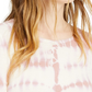 Suéter feminino Petite Cotton Tie-Dye da INC International Concepts, rosa, tamanho pequeno