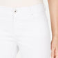 Calça jeans feminina curta e reta, corte curvilíneo, tamanho 8, da INC International Concepts