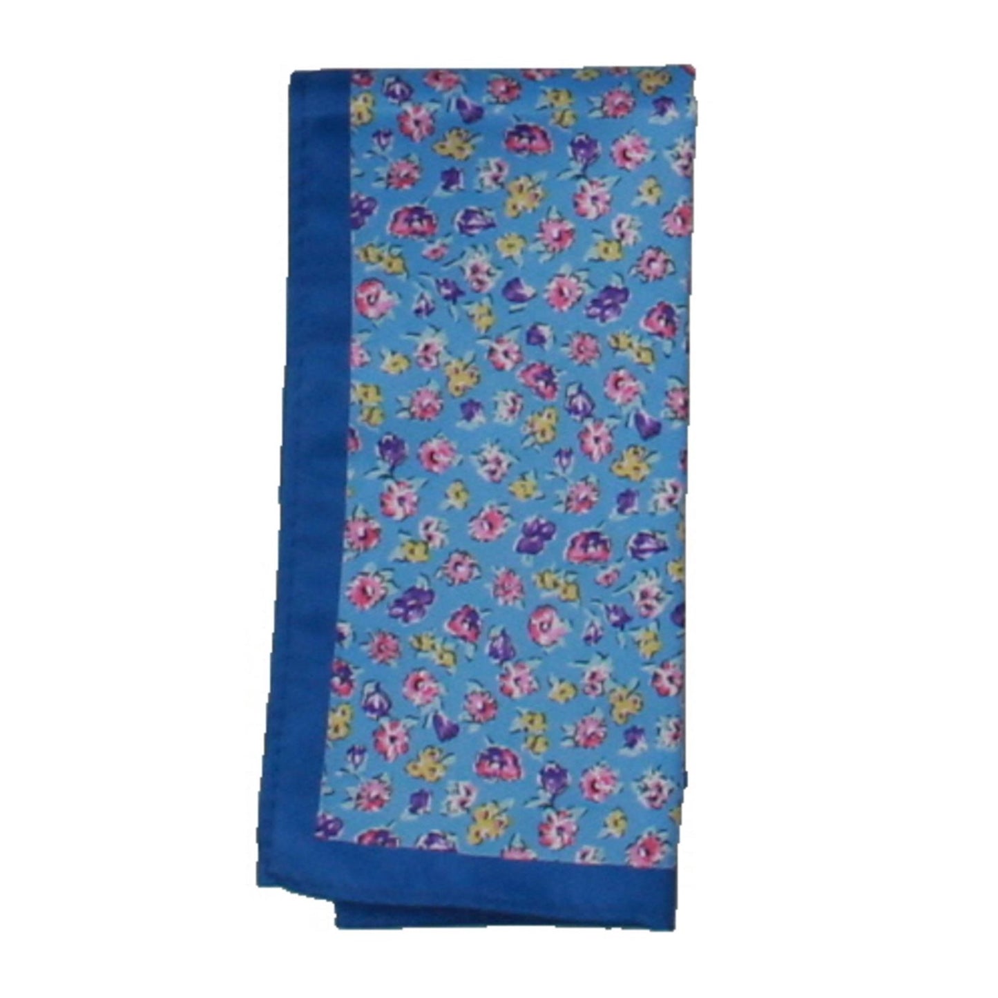Bar III Masculino Quadrado Bolso One Bury Estampa Floral Não Aplicável Azul Marinho Tamanho Regular