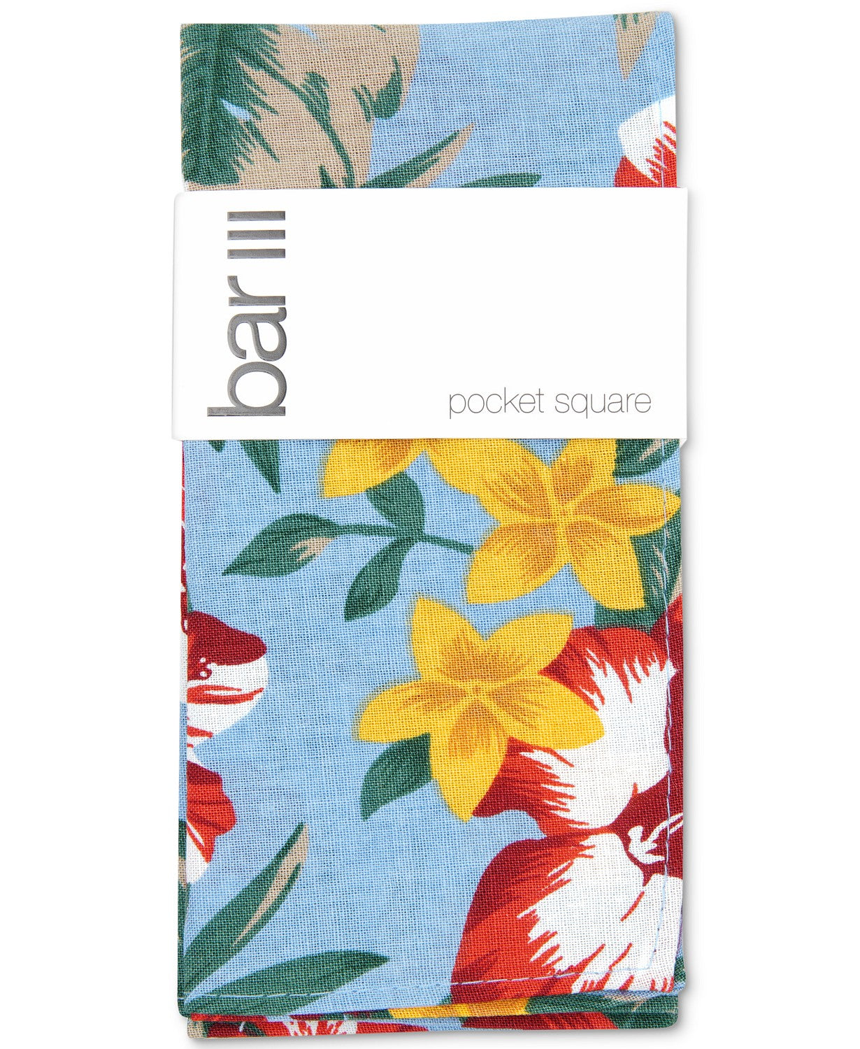 Lenço de bolso floral Bartlett masculino Bar III tamanho azul marinho regular