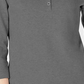Karen Scott Top Henley de Algodão Feminino Verde Tamanho Médio