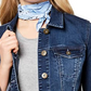 Jaqueta jeans feminina Maison Jules azul tamanho extra grande