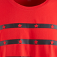 Camiseta gráfica masculina ID Ideology, tamanho médio, vermelha, 2, extragrande