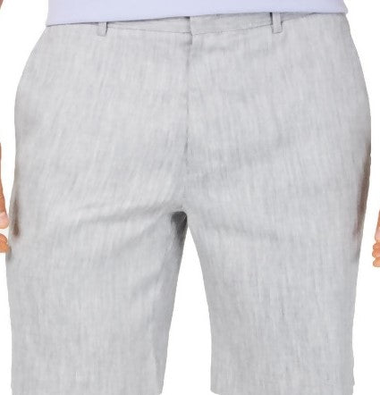 Shorts Alfani Masculino Alfatech com Cós Elástico de 9" Cinza Tamanho 40