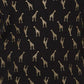 Karen Scott Petite Giraffe-Print Henley Feminino Preto Tamanho P