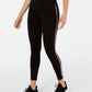Leggings femininas Ideology Blanket-Stitch pretas tamanho 2 extra grande