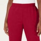Calça Karen Scott Feminina Petite Classic Fleece Cintura Elástica Vermelha Tamanho Médio