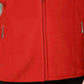 Karen Scott Colete Feminino Petite Fleece com Zíper Frontal Vermelho Tamanho Pequeno
