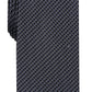 Gravata Alfani Masculina Costello Mini Slim Preta Tamanho Regular
