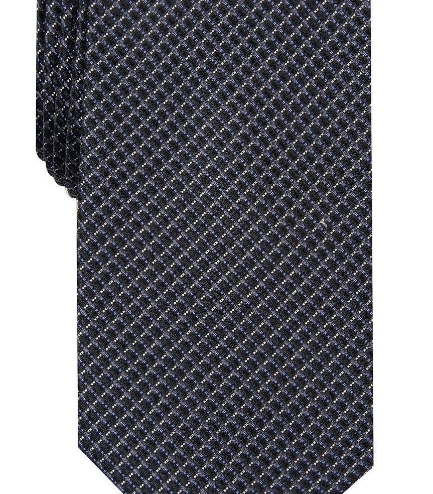 Gravata Alfani Masculina Costello Mini Slim Preta Tamanho Regular