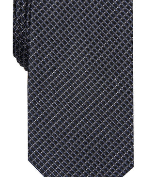 Gravata Alfani Masculina Costello Mini Slim Preta Tamanho Regular