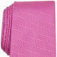 Gravata geométrica masculina Alfani rosa tamanho regular