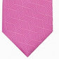 Gravata geométrica masculina Alfani rosa tamanho regular