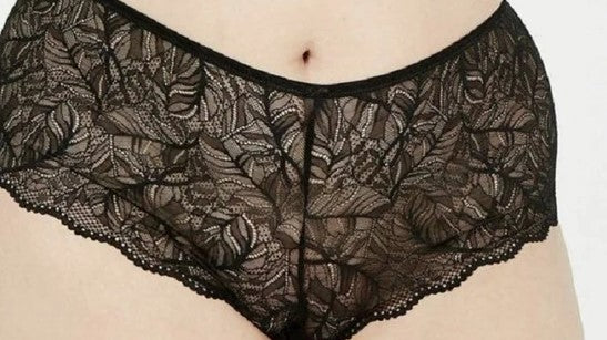 INC International Concepts Shorts de renda plus size feminino, preto, tamanho extra grande