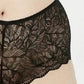INC International Concepts Shorts de renda plus size feminino, preto, tamanho extra grande