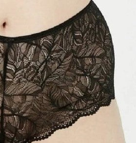 INC International Concepts Shorts de renda plus size feminino, preto, tamanho extra grande