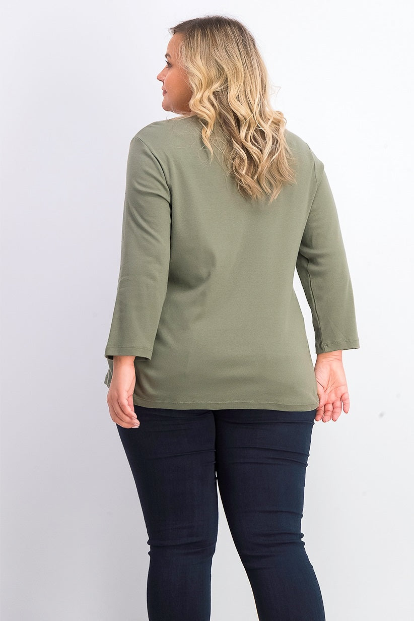 Leggings camufladas femininas plus size Ideology, verde, tamanho 3X
