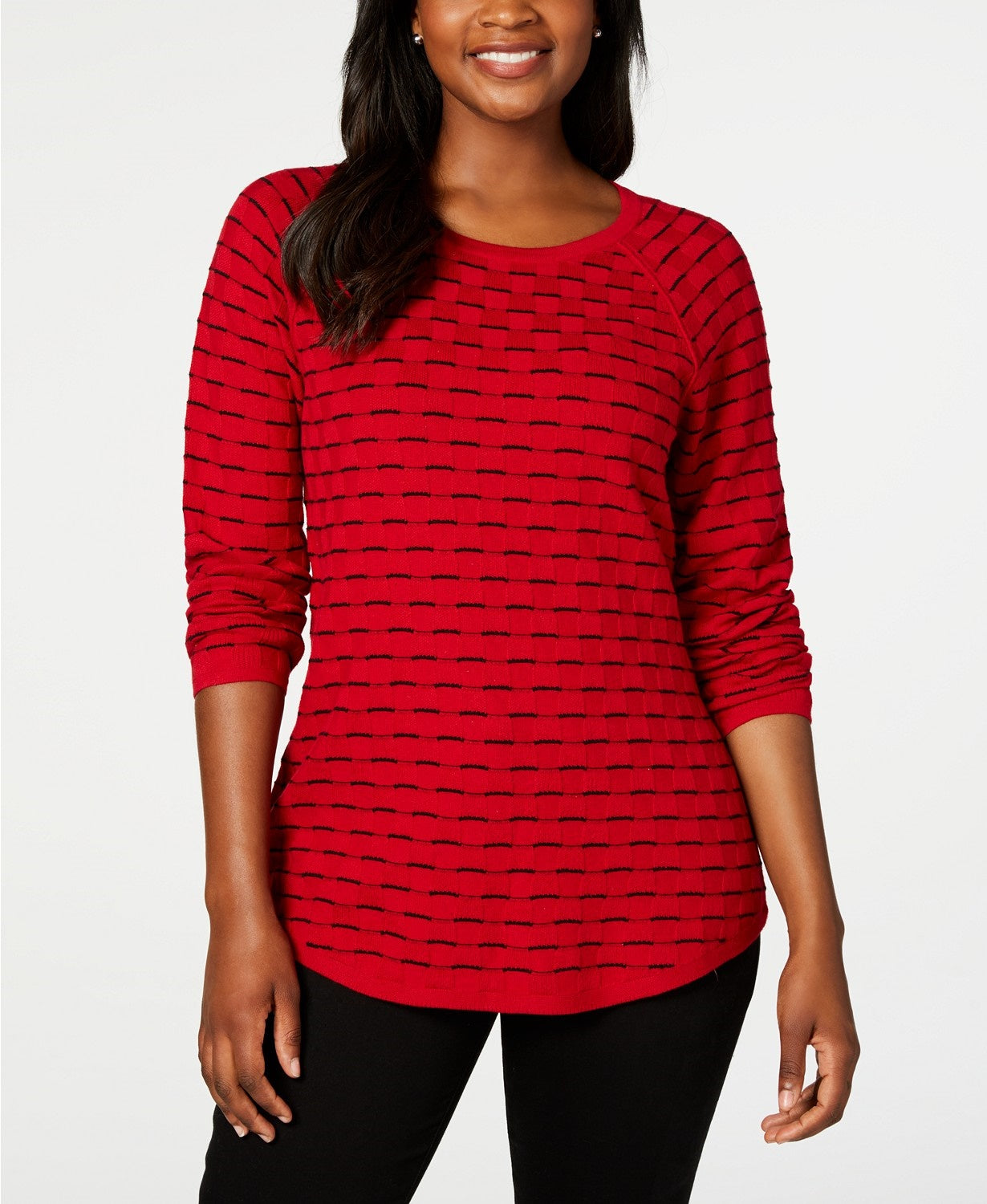 Karen Scott Suéter Texturizado Feminino Azul Marinho Tamanho X-G