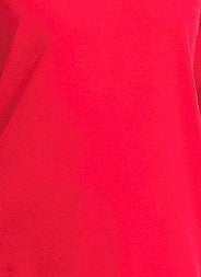 Karen Scott Suéter Feminino de Algodão Petite Vermelho Tamanho Petit